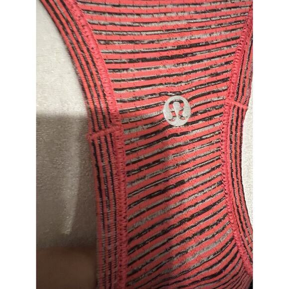 Lululemon Pink Tank Top Women Size 6 Sweat Life Halter Workout - Picture 3 of 5